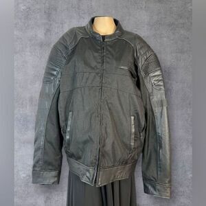 UNIK Textile & Leather Body Armor Motorcycle Jacket 2XL